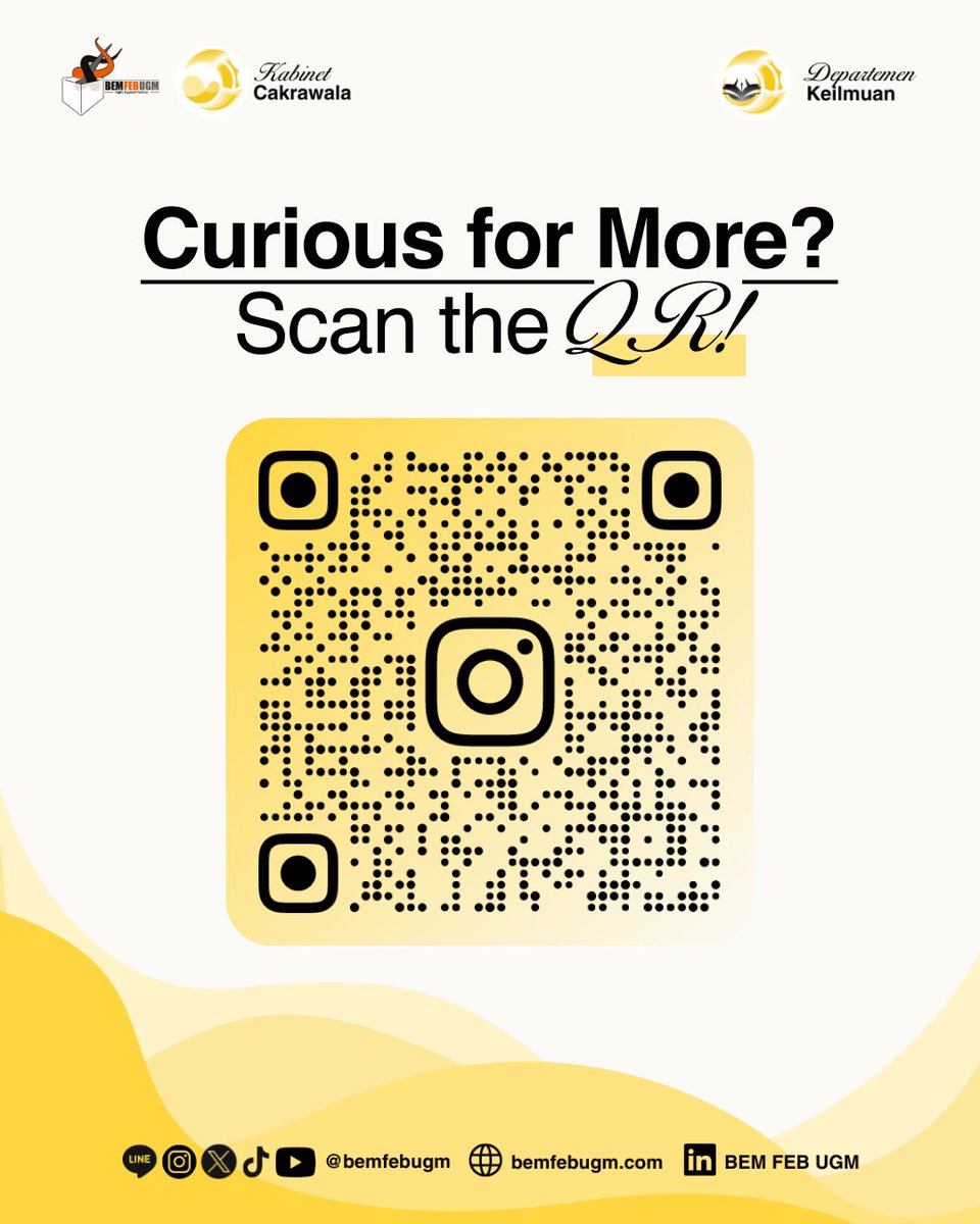 ✨DARE TO DREAM, DARE TO ACHIEVE : ACE YOUR SCHOLARSHIP INTERVIEW - MENTORING BEASISWA✨

Halo Bemmyzen👋🏻

Mentoring Beasiswa bantu siapkan seleksi beasiswa bareng mentor keren! Penasaran? Check this out! ✨

Departemen Keilmuan
BEM FEB UGM
Kabinet Cakrawala
#MenitiCakrawala