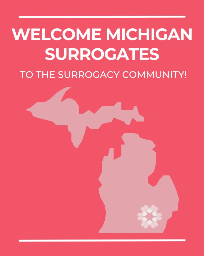 ✨ We are thrilled to welcome all Michigan women to our Surrogate Sisterhood!  🌟 Learn more about how you can help someone's dream of a family come true by becoming a surrogate⁠! Click the linktree in our bio to know more!⁠