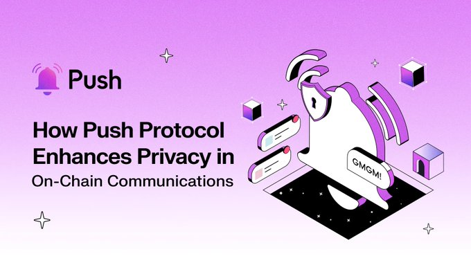 fani_sahu's tweet photo. 🔒 Privacy in Web3 is essential, but public wallet addresses can lead to spam & phishing threats.
#PushProtocol strengthens on-chain communication privacy with end-to-end encryption, anonymous messaging & decentralized storage. 🚀
#PushAmbassadorIndia https://t.co/OJEidpZcOs