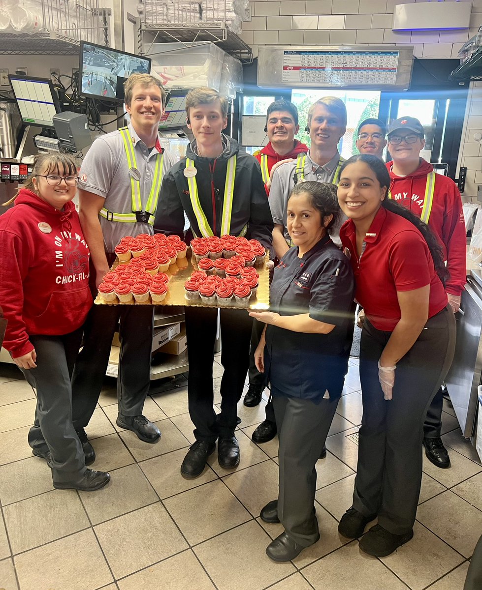 We have loved being a part of our wonderful community for 23 years! Thank you for the opportunity to serve you your Chick-fil-A favorites and to be a part of your lives. Looking forward to many more!