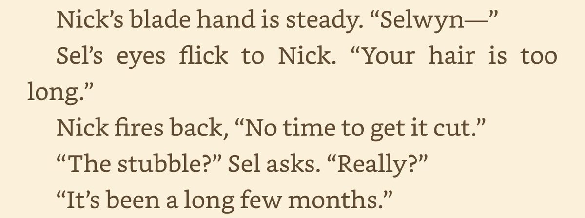 I’m sorry but this being Sel’s first words after months of separation absolutely sent me into oblivion 💀💀💀