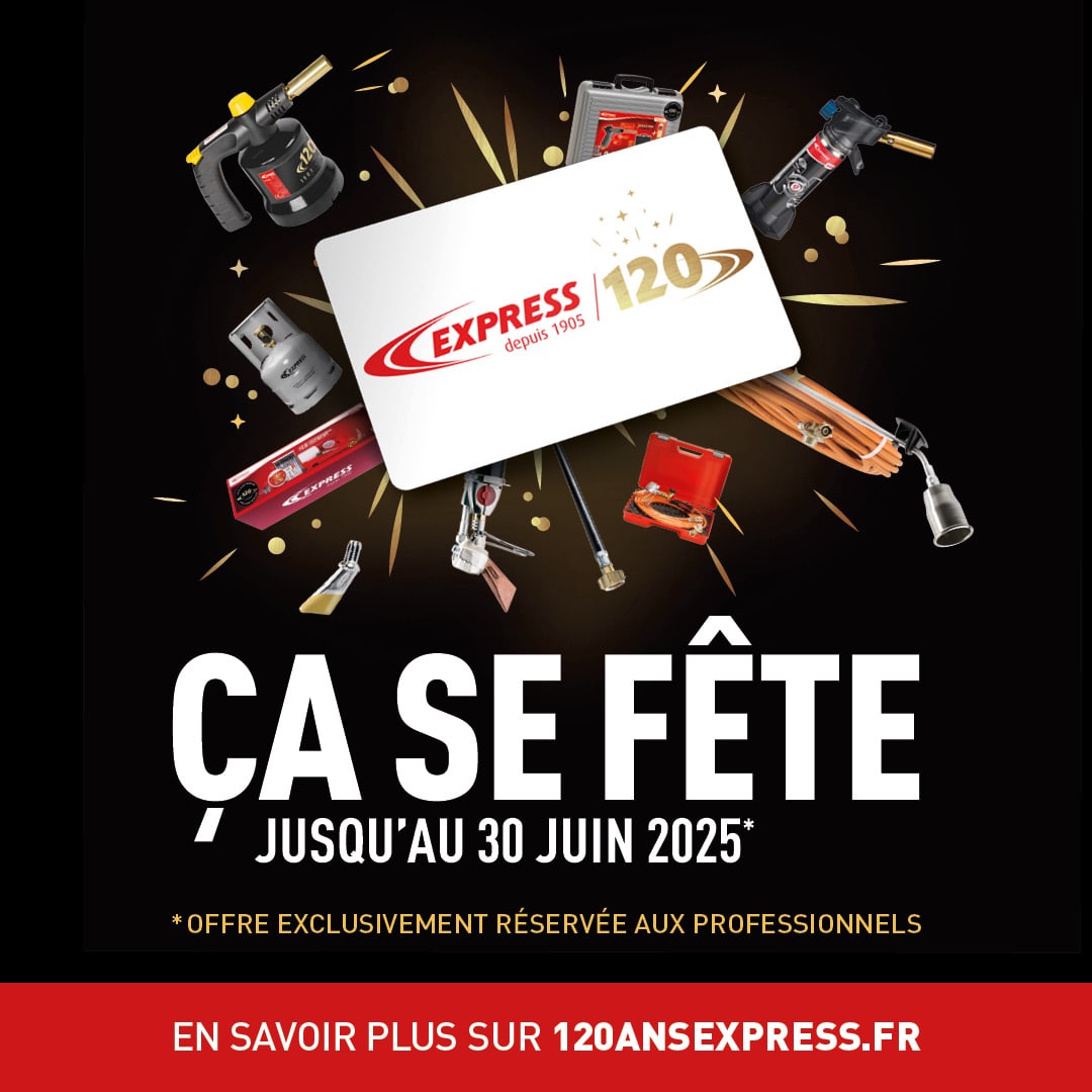 Et c’est parti pour l’EXPRESS TOUR qui va permettre d’aller à la rencontre de nos revendeurs dans 25 villes de France et de nombreuses autres au #Benelux. Au menu, nouveaux produits et produits de référence de la marque Express. #120ans, ça se fête !