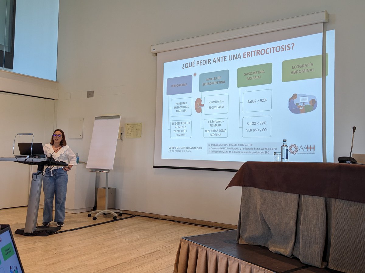 salvadorpayan's tweet image. Y acabamos este #CursoREDSUR2025 #Eritropatología con la Dra. Rocío Zapata, del H. U. Juan Ramón Jiménez de Huelva, enseñándonos cómo abordar las poliglobulias. ¡Nos vemos el año que viene con más y mejor!