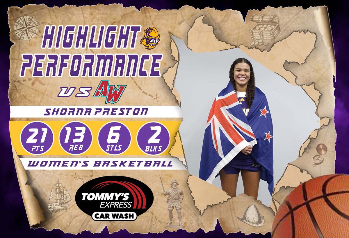 🏀Highlight Performance of the Day🏀

Tommy's Express Car Wash (<a href="/tommys_express/">Tommy's Express Car Wash</a>) Highlight Performance of the Day for Women's Basketball goes to Shorna Preston...she had 121pts on 8-12 shooting adding 13 reb, 6 stls, 2 blks &amp; 1 ast in 2nd round National Tournament vs Arizona
