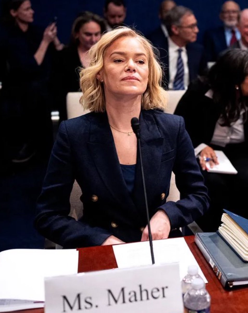 Congressman Brandon Gill (@repbrandongill) on Twitter photo Here is NPR’s CEO <a href="/krmaher/">Katherine Maher</a> at our hearing a couple days ago.
That’s a look of unadulterated contempt for the taxpayers who pay for her gravy train. Here is NPR’s CEO <a href="/krmaher/">Katherine Maher</a> at our hearing a couple days ago.
That’s a look of unadulterated contempt for the taxpayers who pay for her gravy train.