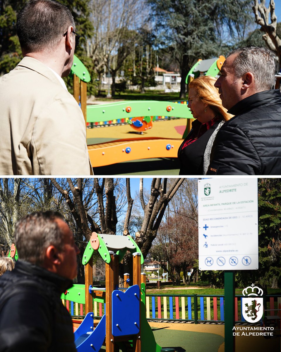 📢Ya está abierto el Parque de la Estación con la zona de juegos infantiles totalmente remodelada

☀️Para disfrutar de la llegada de la primavera y el buen tiempo, el Ayuntamiento de Alpedrete ha reabierto el parque con nuevo mobiliario como bancos, papeleras y mesas de picnic;