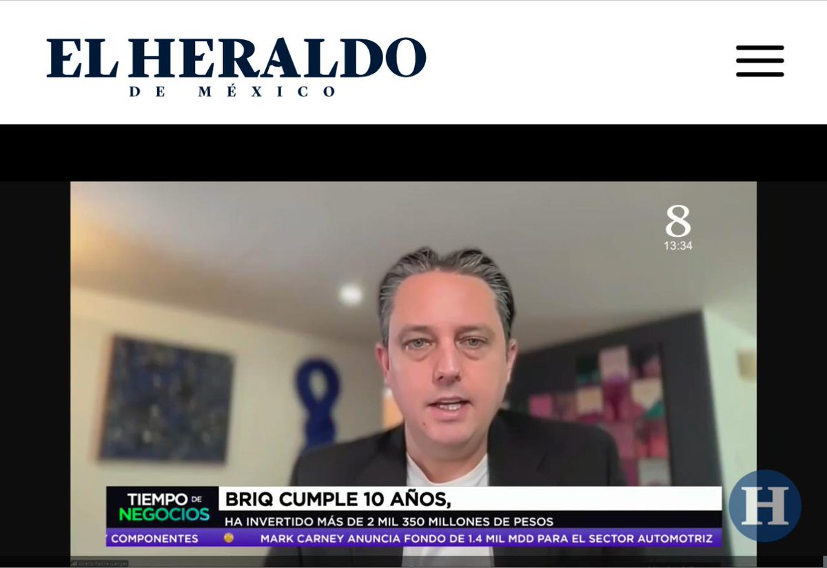 ¡Nuestra celebración de 10 años ya comenzó! 🥳 Gracias <a href="/heraldo_tv/">Heraldo Televisión</a> por la entrevista. 🙌