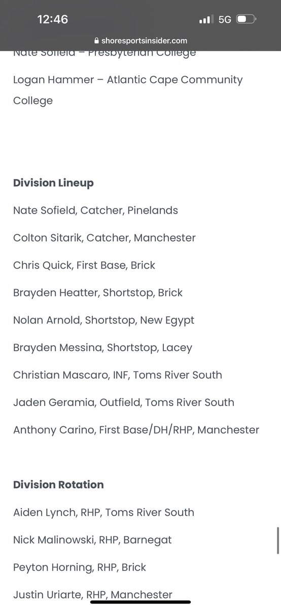 Christian Mascaro (@cmascaro2027) on Twitter photo Shore Sports Insider Pre-Season Division Lineup Feature. Season Opener 4/1 @barnegat. <a href="/Intensity15U/">Intensity Baseball 15U Slate</a> <a href="/kslate40/">Kyle Slate</a> <a href="/JoeLitterio/">Joe Litterio</a> <a href="/PaulRMascaro/">Paul Mascaro</a> Shore Sports Insider Pre-Season Division Lineup Feature. Season Opener 4/1 @barnegat. <a href="/Intensity15U/">Intensity Baseball 15U Slate</a> <a href="/kslate40/">Kyle Slate</a> <a href="/JoeLitterio/">Joe Litterio</a> <a href="/PaulRMascaro/">Paul Mascaro</a>
