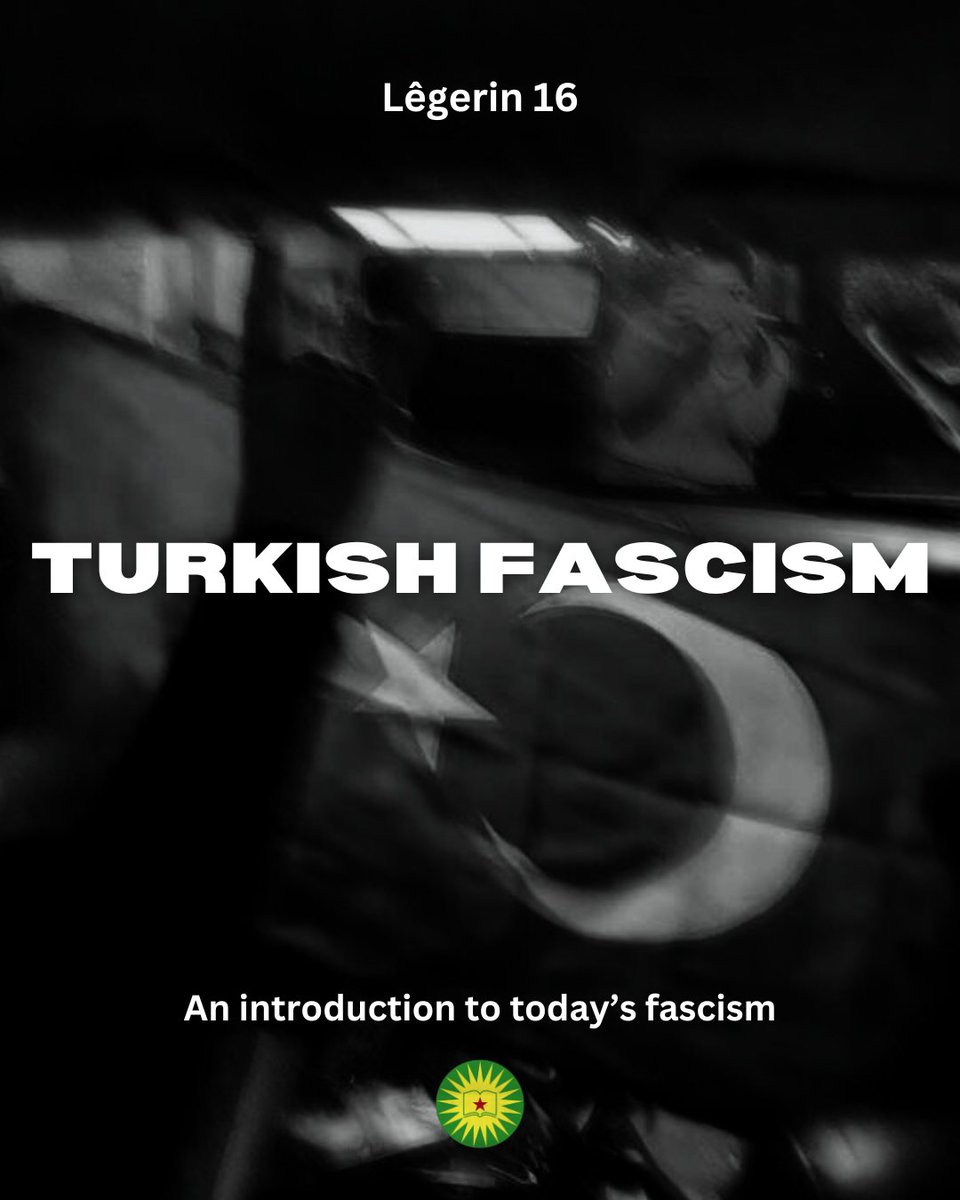 Lêgerîn Magazine (@revistalegerin) on Twitter photo 🔴NEW ARTICLE: TURKISH FASCISM
An introduction to today’s fascism by the Internationalist Commune of Rojava <a href="/CommuneInt/">Internationalist Commune of Rojava</a>
🔻 Available in EN | ES | IT | PT | GE | ID | FR
📖 Read this important article on revistalegerin.com 🔴NEW ARTICLE: TURKISH FASCISM
An introduction to today’s fascism by the Internationalist Commune of Rojava <a href="/CommuneInt/">Internationalist Commune of Rojava</a>
🔻 Available in EN | ES | IT | PT | GE | ID | FR
📖 Read this important article on revistalegerin.com