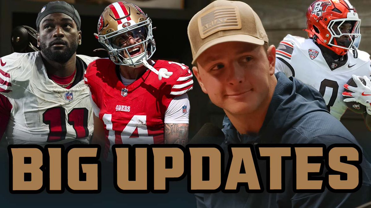 Going live soon w/ <a href="/thewaynebreezie/">WayneBreezie</a> to discuss Brock Purdy's comments on Ricky Pearsall and why he'll need to step up after the latest update on Aiyuk's timeline.

Plus, could 49ers draft a WR or TE early? We'll discuss in this week's Draft Club!

TAP IN: youtube.com/live/o-Cf3GvER…