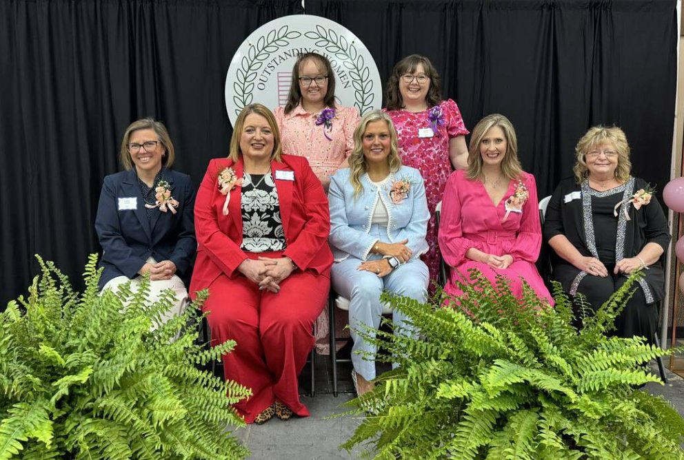 🎉 Congrats to President Corey Cockerill and the amazing women inducted into the 2025 Outstanding Women of Clinton County! 💪✨ We're grateful for her leadership at Wilmington College. 💚 

#WCproud #OutstandingWomen #WomensHistoryMonth #WilmingtonCollege