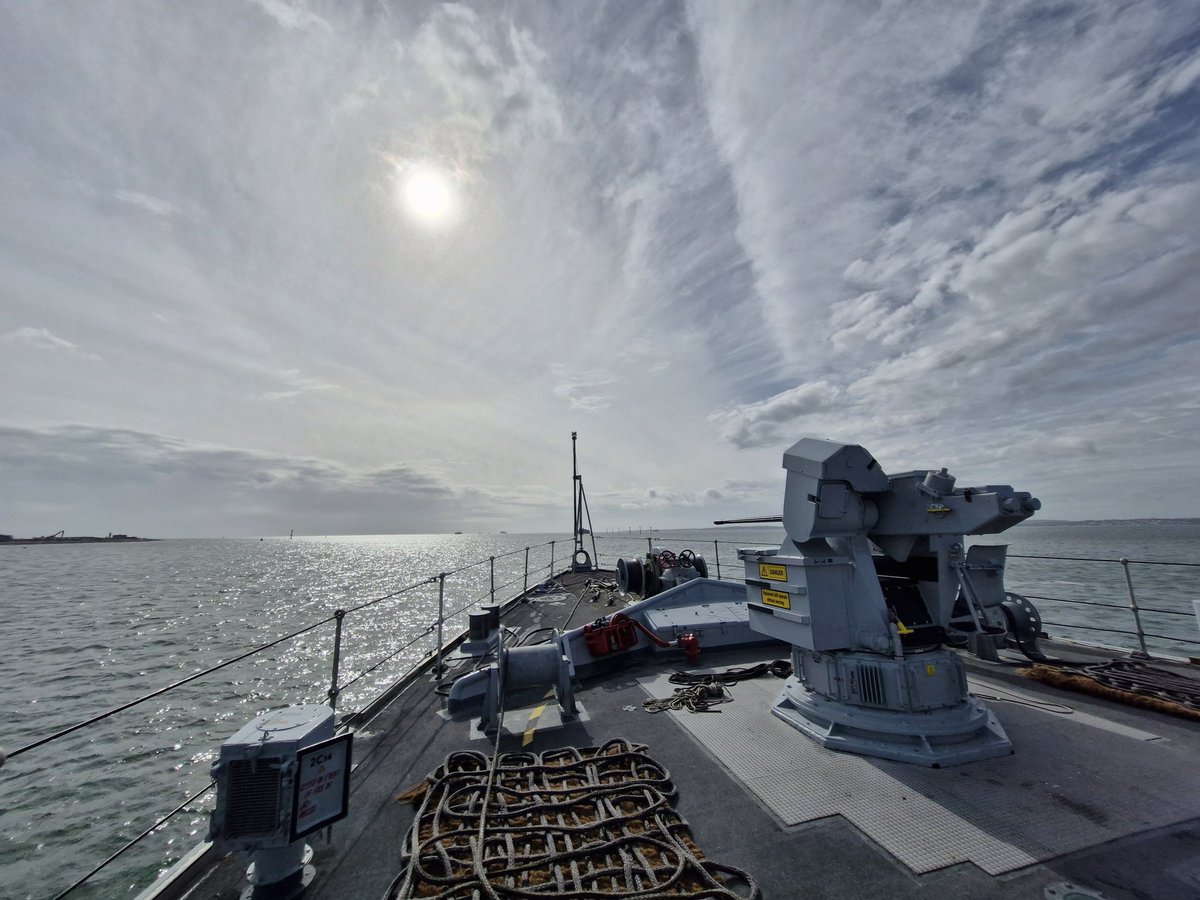 <a href="/HMSCattistock/">HMS Cattistock</a>  Thank you to all the crew for such an amazing day at sea ⚓️😎✨️ #RoyalNavy #FamilyDay