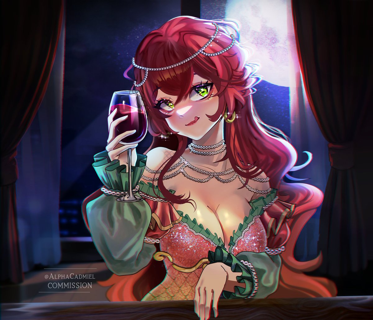 Esta también me gustó mucho 💜✨️💕

Comisión para "AriaTheSiren".

#Commision #Commissionsopen #anime #animestyle #digitalart