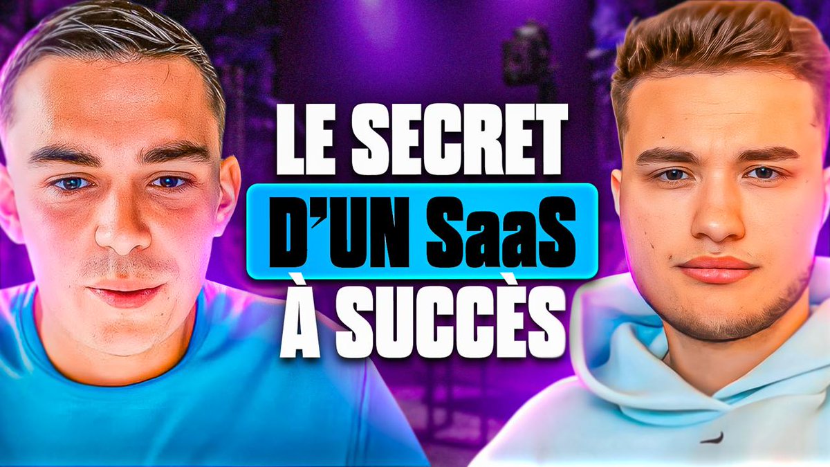 Nouvelle interview avec <a href="/tom_builders/">Thomas</a> 👇

Il balance tous ses meilleurs conseils pour réussir son SaaS et gagner des dizaines de milliers d'€ de MRR :

youtu.be/nXJ54okkVRk?si…