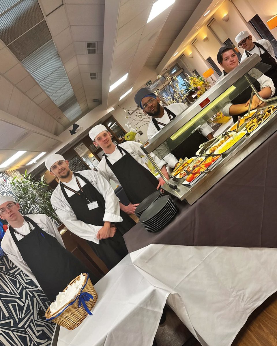 This morning, our talented Hospitality and Catering students opened the doors of Debut Restaurant to the public for a fantastic breakfast service. 🥐☕ 

Want to experience exquisite food, expertly prepared by the stars of tomorrow? 🍽️ Find our menus here: ow.ly/gAbJ50Vqrkx