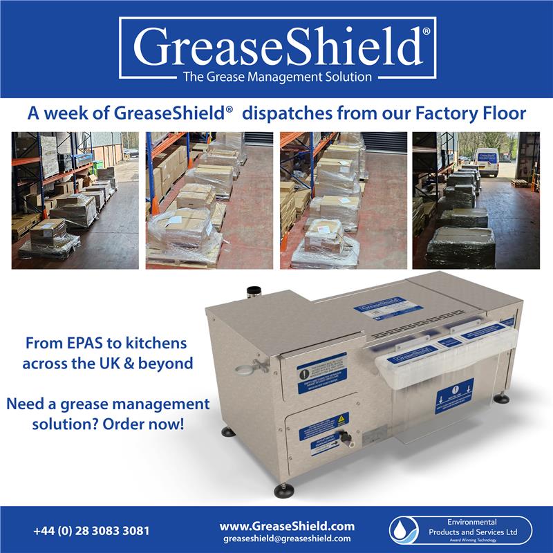 Environmental Products and Services Ltd (@epas_ltd) on Twitter photo Another busy week! Only 4 days of dispatch from EPAS Ltd Head office in Newry.
Contact EPAS Ltd Experts on marketing@epas-ltd.com for grease management and food waste separation solutions.
#DrainageProtection #FOGManagement #Innovation #Sustainability #CostSavings #EpasLtd Another busy week! Only 4 days of dispatch from EPAS Ltd Head office in Newry.
Contact EPAS Ltd Experts on marketing@epas-ltd.com for grease management and food waste separation solutions.
#DrainageProtection #FOGManagement #Innovation #Sustainability #CostSavings #EpasLtd