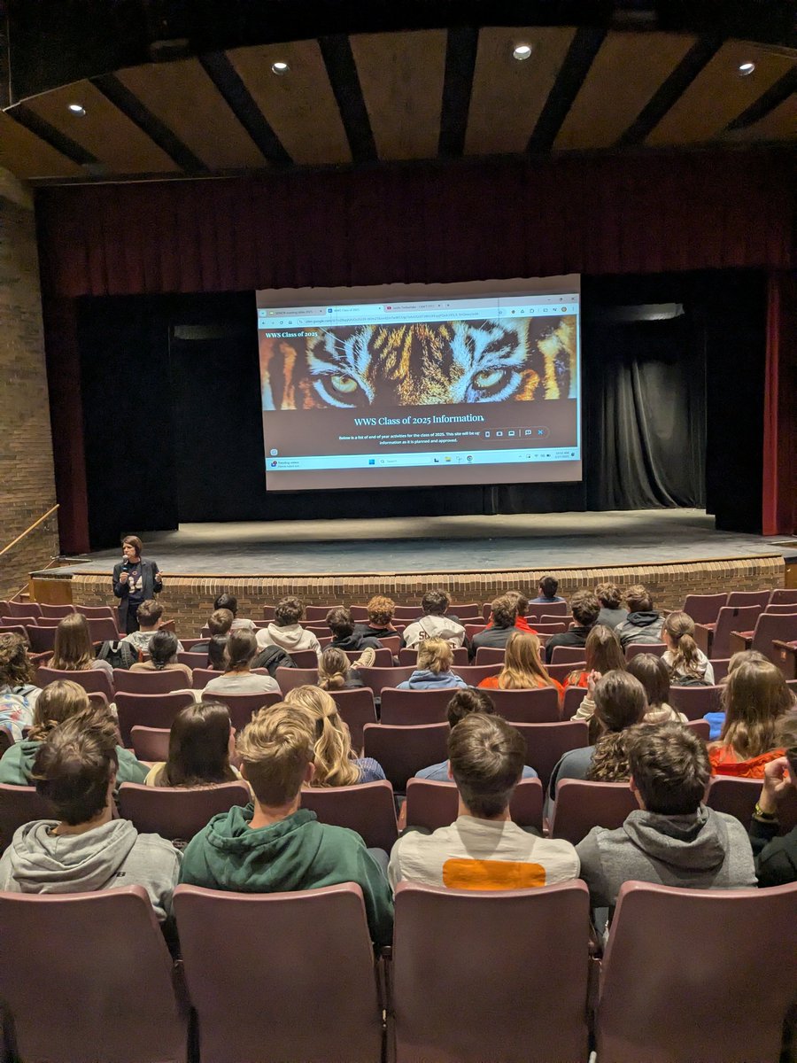 Principal Campos and Mr. Stellwagen gave Seniors the run down of their remaining 30 school days after Spring Break! Seniors should check their Senior Google Classroom for important dates, requirements and special Senior Events.
