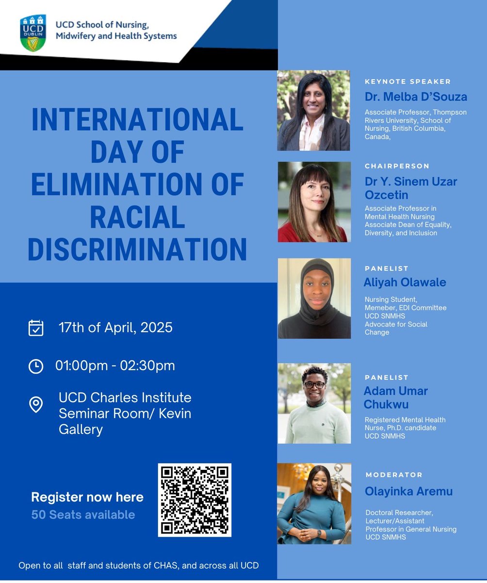 I am delighted to post our upcoming EDI event flyer. All welcome!