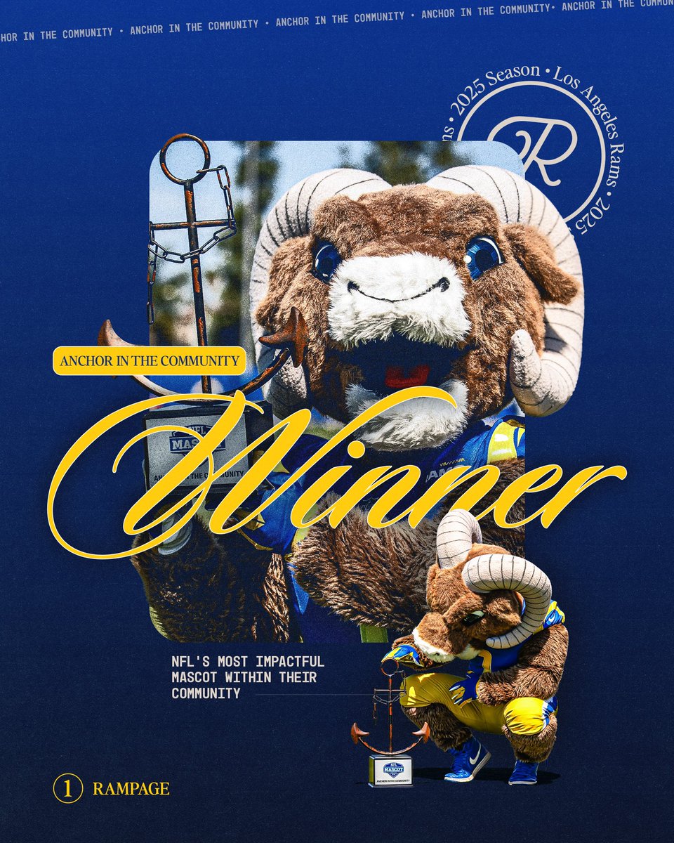 Congrats to the one and only, <a href="/RampageNFL/">Rampage</a>! 🫶