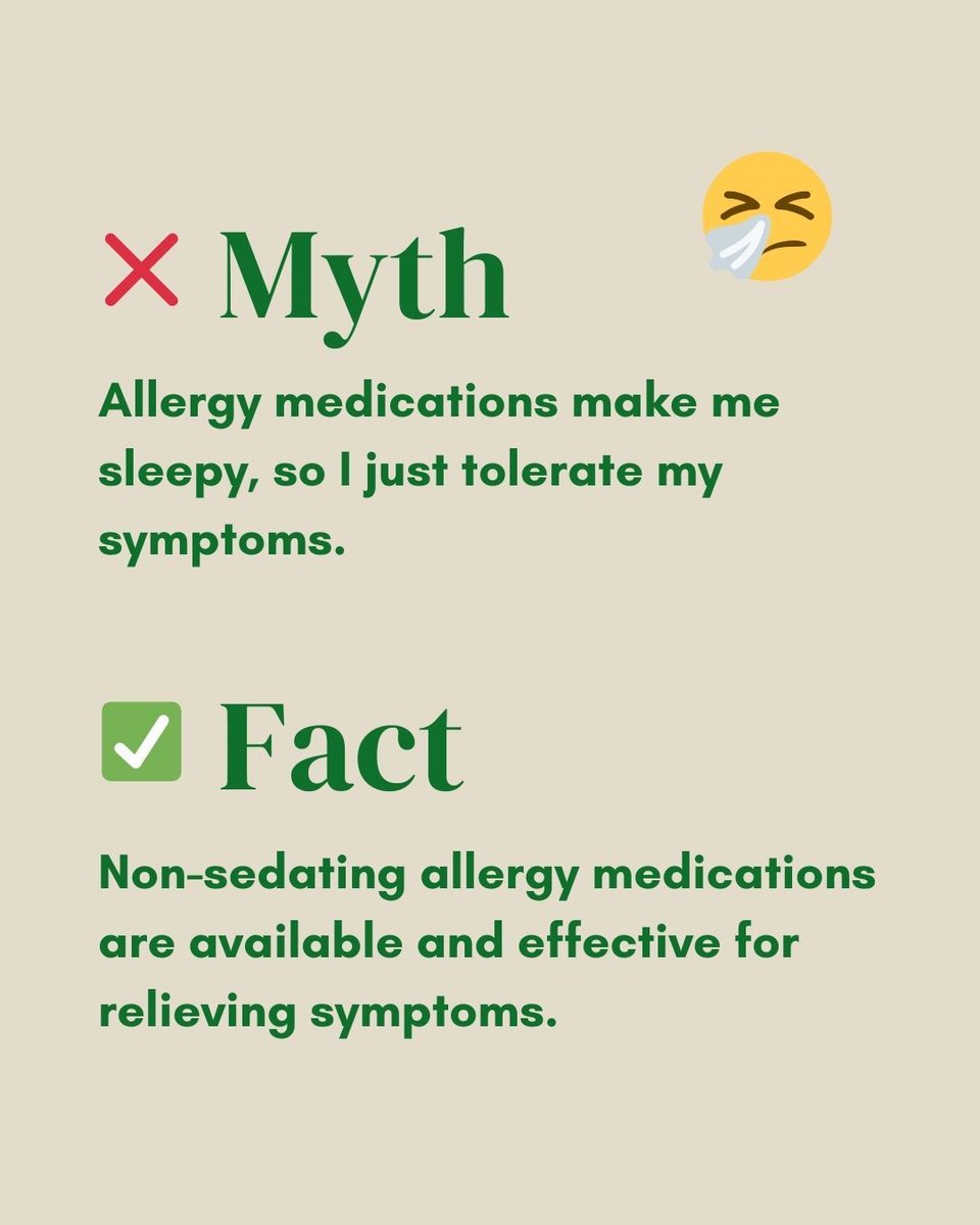 Herbion_US's tweet image. Unfortunately, there&apos;s a lot of misinformation floating around about spring allergies. 🤧🌷 Let&apos;s separate fact from fiction so you can better manage your symptoms and enjoy the season! 🌞​

#SpringWellness #SpringAllergies #AllergySeason #ColdandFlu #HealthyLiving