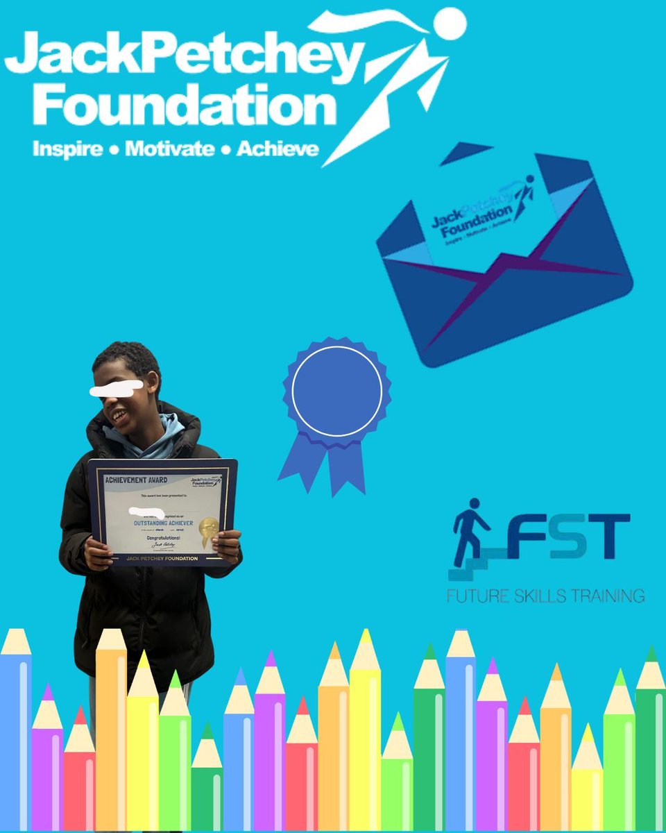 A huge congratulations to our first Jack petchey winner. Our young person has showed brilliant resilince and comitment to his education and wellbeing this term. As a reward he has won £300 which he wants to spend on a trip for him and his peers. Excited to see how he'll spend it!