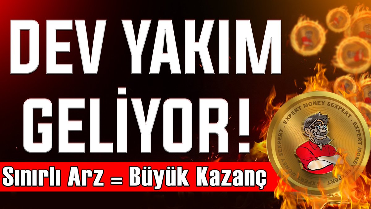 🔥 #Expert Tokenda Dev Yakım Geliyor! Son 3 Gün!

🔥 Sınırlı Arz = Maksimum Kazanç Getirecek mi?

🔥 #Kriptopara piyasaları nasıl bir yol izleyecek?

🔥 Umutlar Yeniden Yeşerecek ✅️

Hepsi Yeni Videomuzda 🆕️
Herkese iyi seyirler dilerim 🔥
#altcoin #expert #token #solana