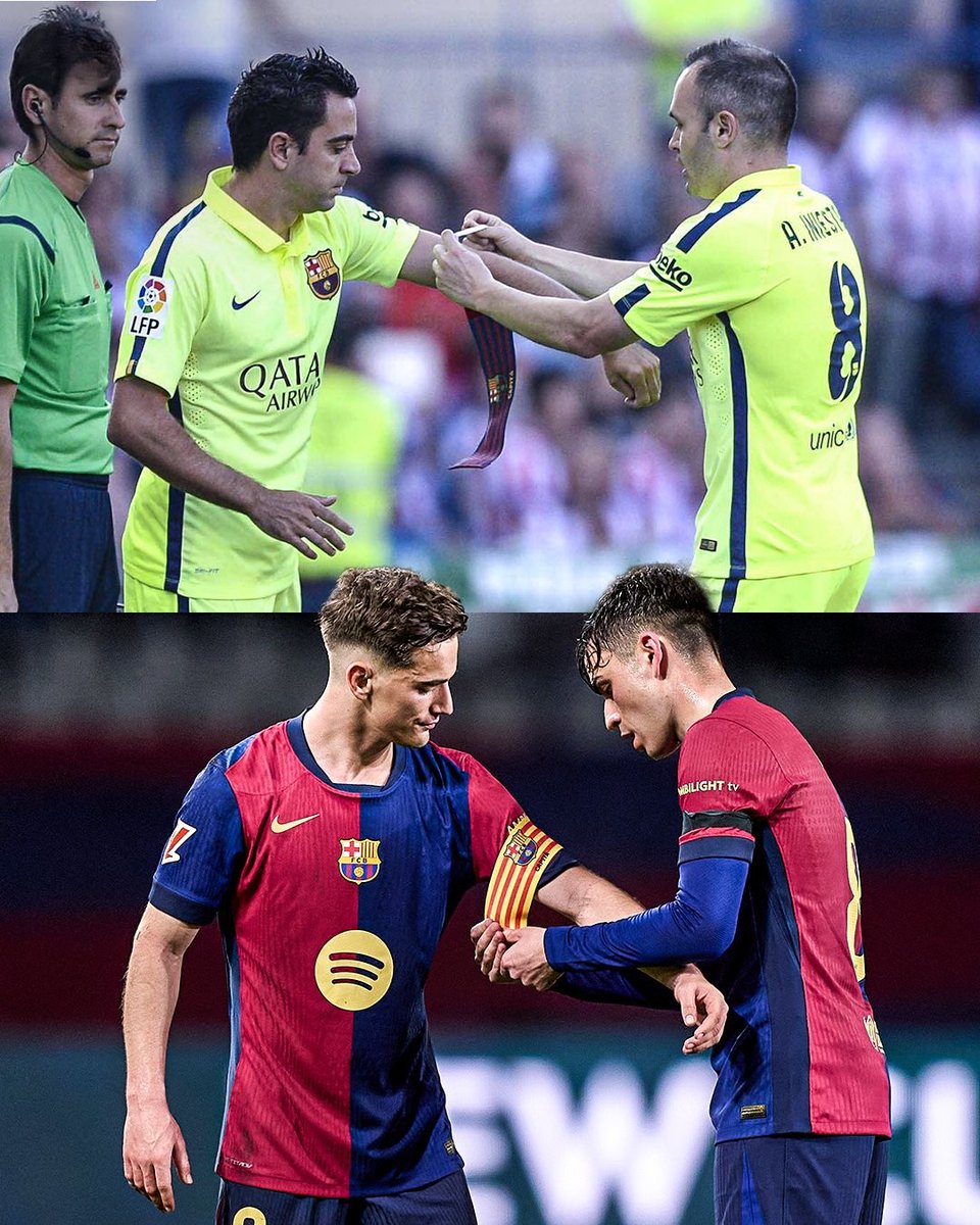 El nuevo mediocampo del #Barcelona. 💙❤️