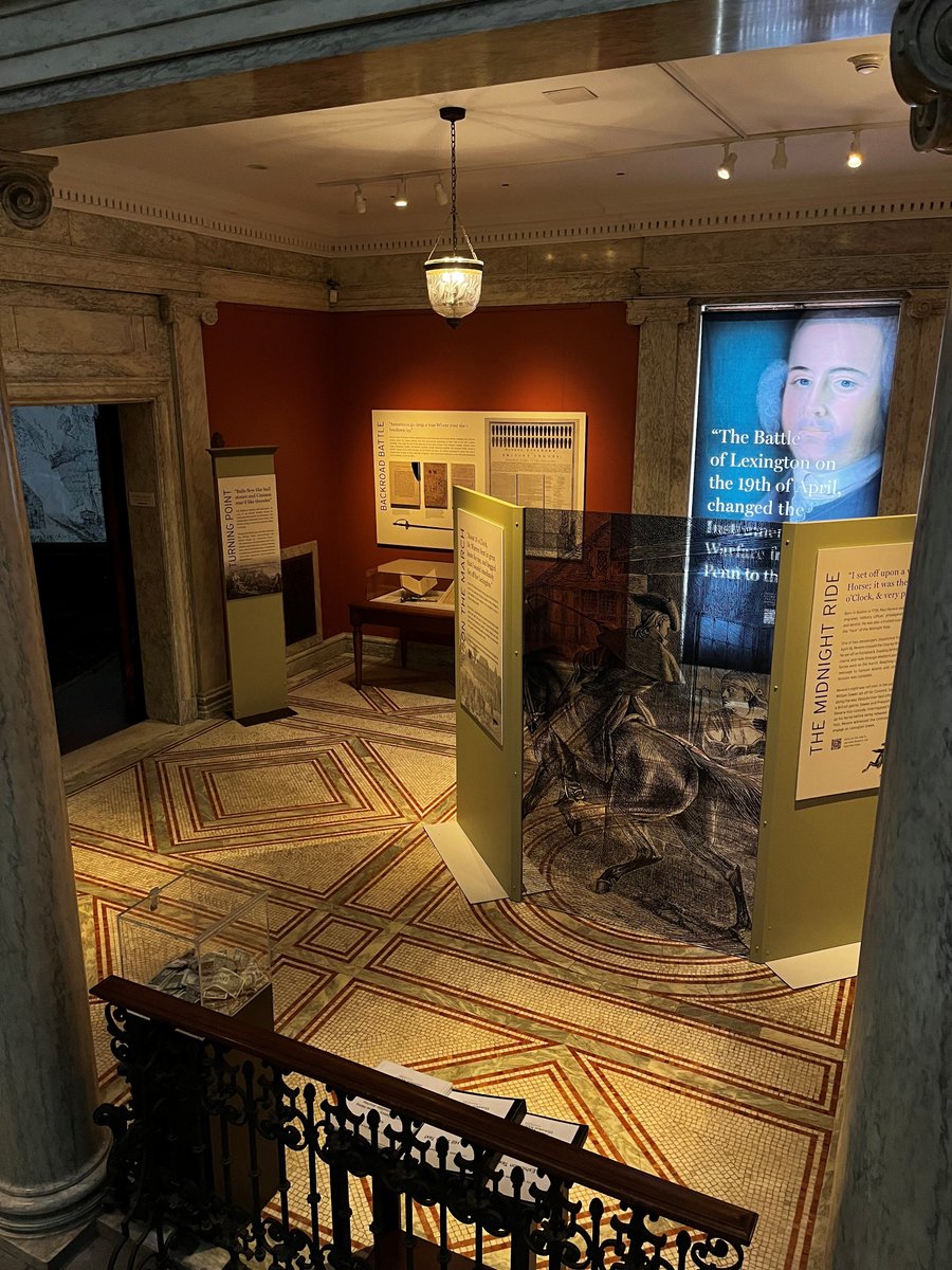 The “1775: Rebels, Rights and Revolution” exhibit is now open! For the American Revolution’s 250th anniversary, explore items from the MHS collection that provide insight into key figures and events from the revolution's beginnings in Massachusetts. 
masshist.org/250