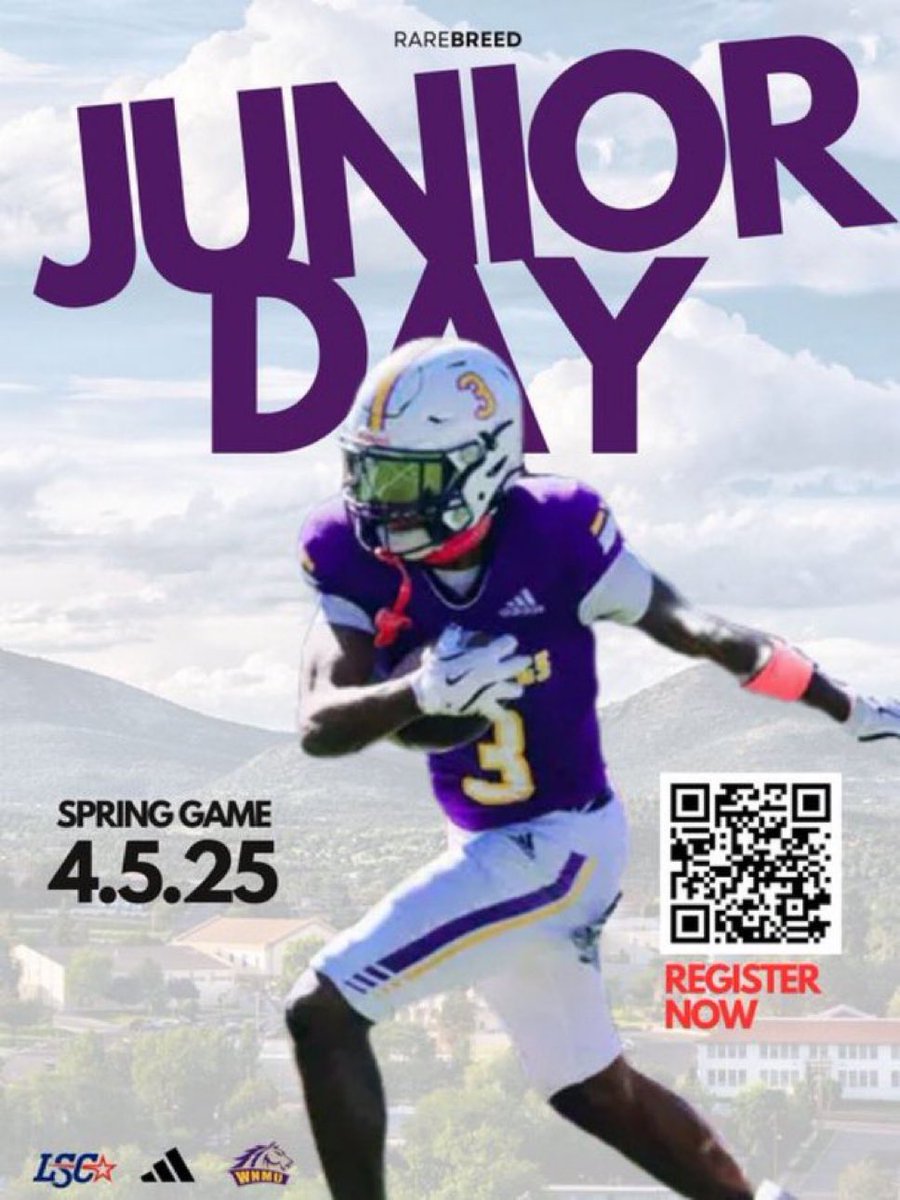 Thank you coach <a href="/CoachD_Delgado/">David Delgado</a> and <a href="/WNMUFootball/">WNMU Mustang Football</a> for the junior day invite!
<a href="/aachargerfb/">Albuquerque Academy Football</a> <a href="/1209dlee/">David Lee: HC Albuquerque Academy</a> <a href="/PrepRedzoneNM/">Prep Redzone New Mexico</a>
