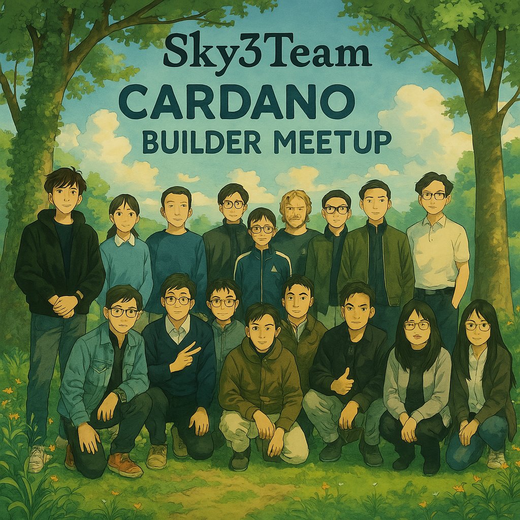 sky3team's tweet image. Have a Ghibli Day, Cardano community! ✊

Just a reminder that the Vietnamese Cardano Builder Online Meetup series is back tomorrow with its 3rd session!

We&apos;re welcoming you to come for learning and connecting with the vibrant, ever-evolving Cardano builder community in Vietnam.…