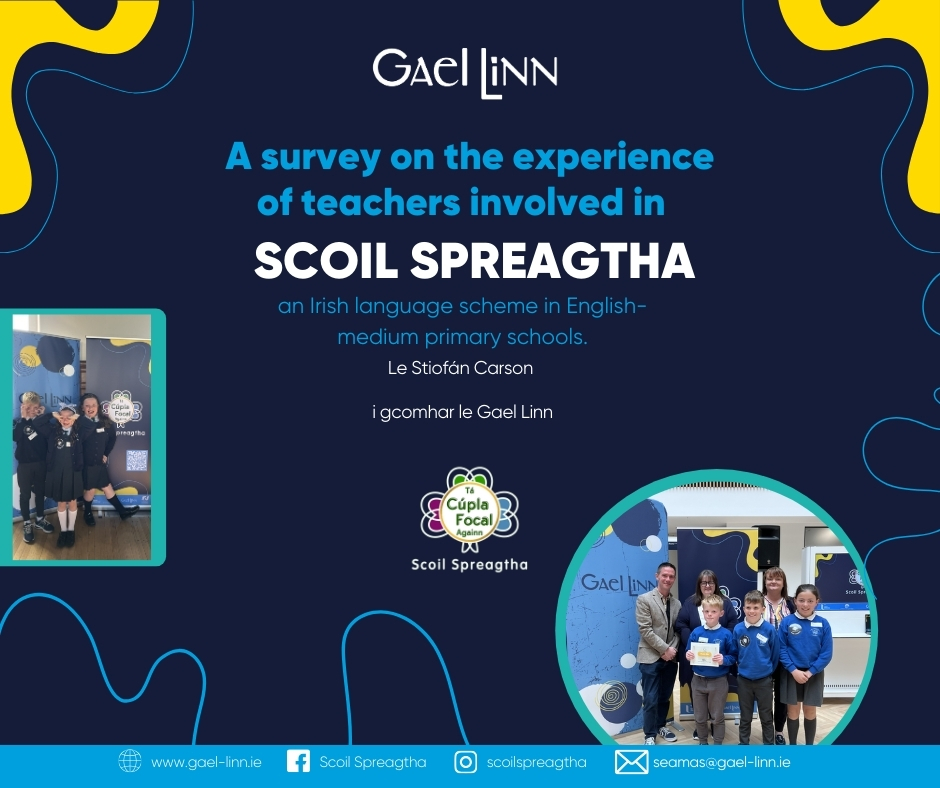 📢Taighde ar luach agus éifeacht 'Scoil Spreagtha foilsithe - research on the value and effectiveness of Scoil Spreagtha scheme published 📢

Ar fáil anseo / Available here ➡️➡️bit.ly/TobarTaighdeSS

✅Two-year Pilot
✅Research on its effectiveness
❌June 2025 - Scheme to End