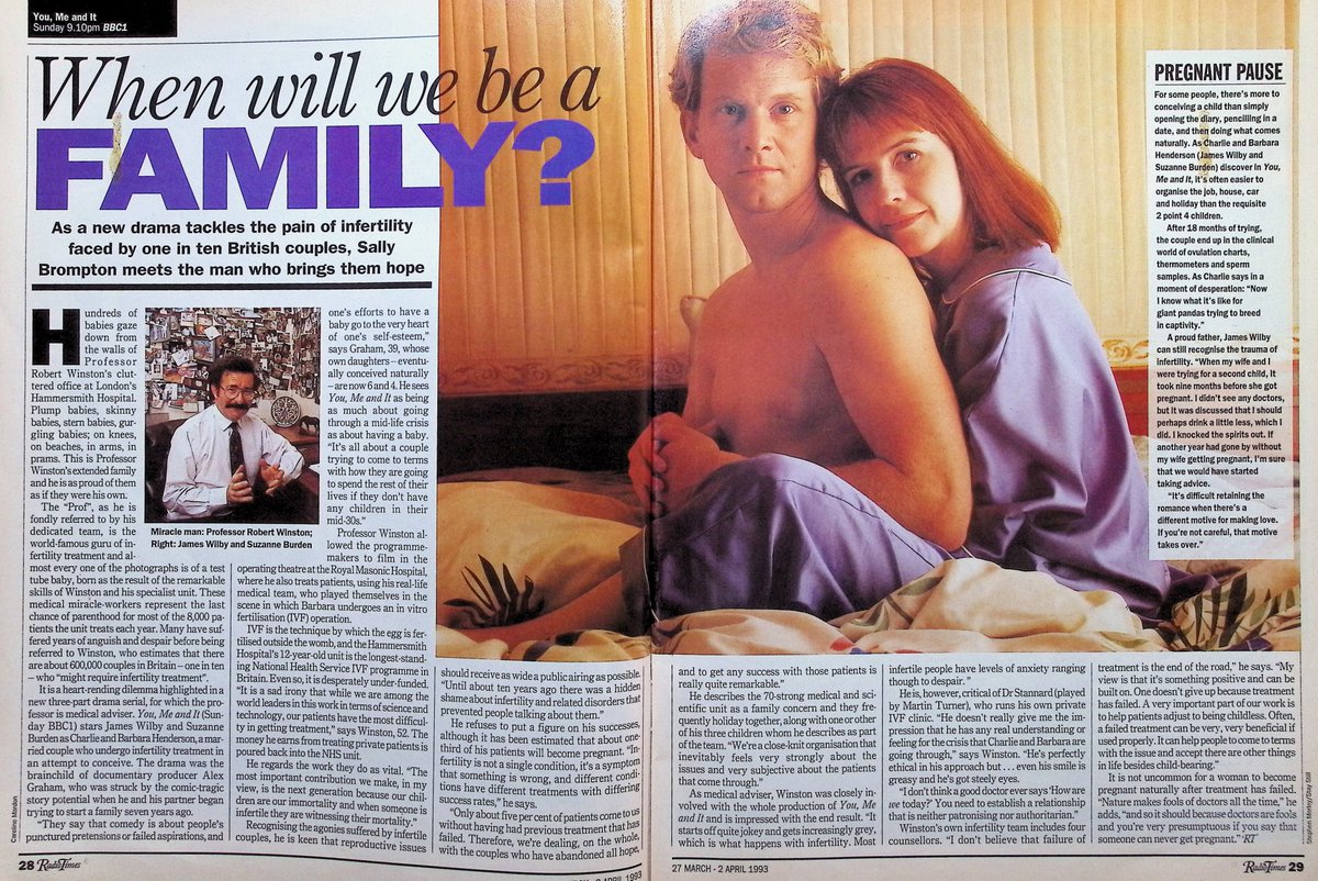 TvDidYouSee's tweet image. #OnThisDay 28 March 1993 📺TV Listings
#EwanMcGregor in the last part of LIPSTICK ON YOUR COLLAR.
New bittersweet comedy YOU, ME AND IT begins.
#FionaShaw in Screen Two: MARIA&apos;S CHILD.
#DonWarrington guest stars in LOVEJOY.
More from #DavidJason in THE DARLING BUDS OF MAY.