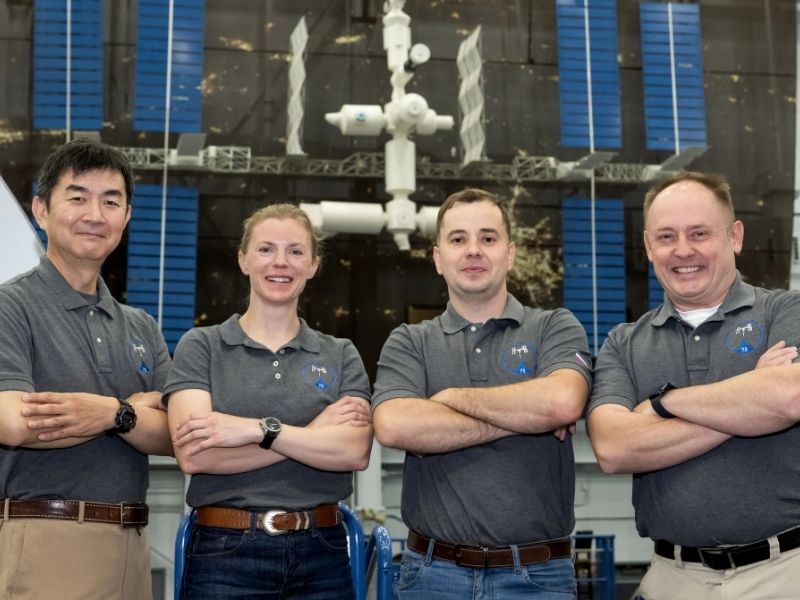 NASA (@nasa) on Twitter photo Next crew on deck 🚀
As part of NASA's <a href="/SpaceX/">SpaceX</a> #Crew11 mission, four crew members have been selected from three space agencies to launch to the <a href="/Space_Station/">International Space Station</a> later this year for a long-duration stay aboard the orbiting laboratory.
Meet the members: go.nasa.gov/4jtpQJ5 Next crew on deck 🚀
As part of NASA's <a href="/SpaceX/">SpaceX</a> #Crew11 mission, four crew members have been selected from three space agencies to launch to the <a href="/Space_Station/">International Space Station</a> later this year for a long-duration stay aboard the orbiting laboratory.
Meet the members: go.nasa.gov/4jtpQJ5