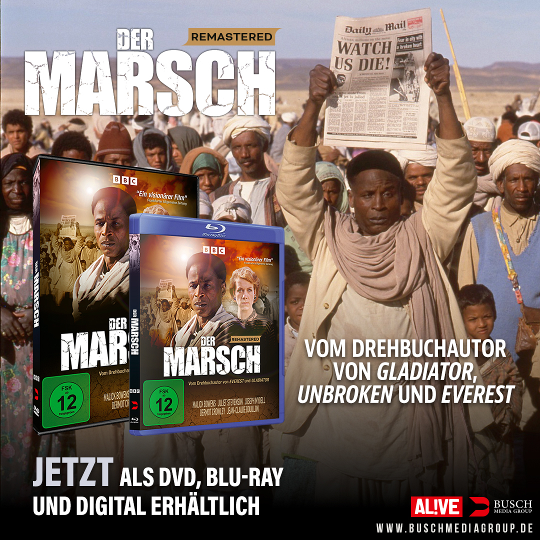 DER MARSCH - jetzt HD remastered auf DVD, Blu-ray und digital:
amzn.to/3PCGb1a

„Ein visionärer Film" - FAZ
„thematisch aktueller denn je“ Blu-ray Magazin
„Regt sehr zum Nachdenken an“ Film-Rezensionen

#DerMarsch #BuschMediaGroup