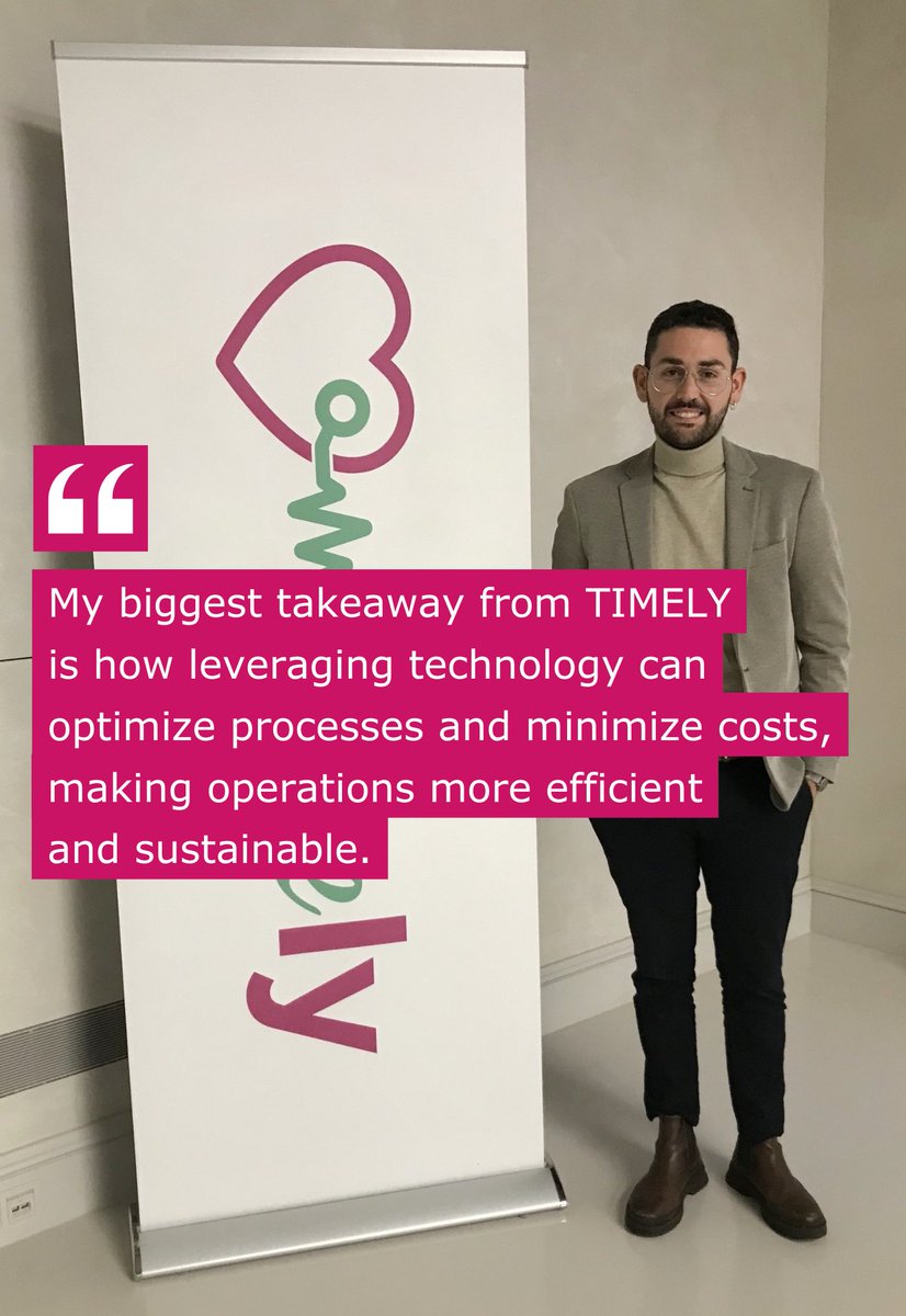 💡 Smarter, More Efficient Healthcare
Daniel Coca de Pablo (TIMELY Project Manager) emphasizes how technology streamlines processes &amp; reduces costs, making healthcare more efficient &amp; sustainable.

#EUTIMELY #eHealth