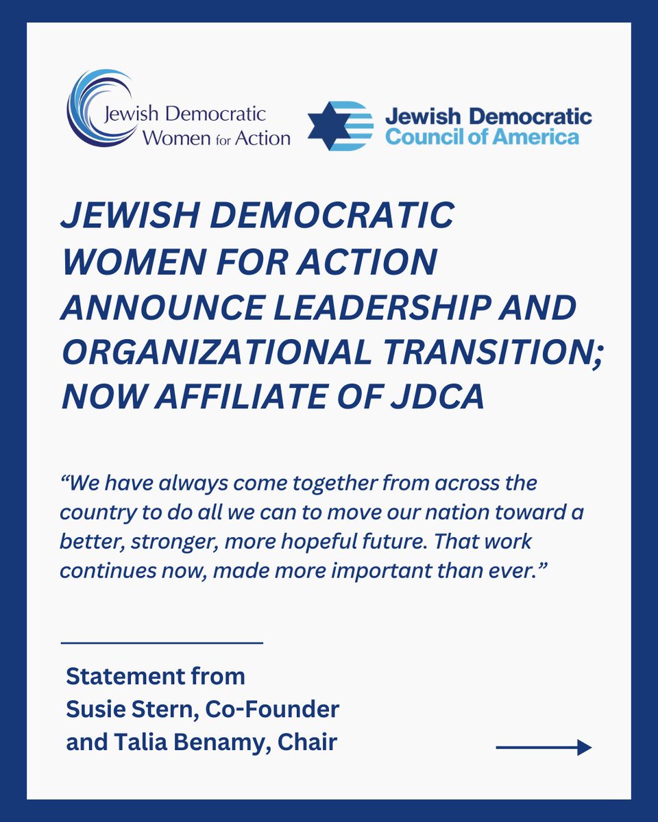Jewish Democratic Women for Action tweet media