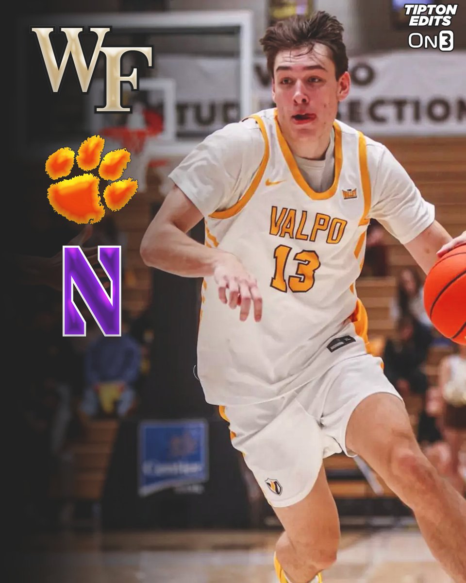 Joe Tipton (@tiptonedits) on Twitter photo Valpo transfer forward Cooper Schwieger (<a href="/SchwiegerCooper/">Cooper Schwieger</a>) has scheduled visits to Wake Forest, Clemson, and Northwestern so far, per his agent
@GeorgeLangberg of GSL Sports Group.
The 6-10 sophomore averaged 15.8 points, 7.8 rebounds, and 2.0 blocks per game this season.
Dates Valpo transfer forward Cooper Schwieger (<a href="/SchwiegerCooper/">Cooper Schwieger</a>) has scheduled visits to Wake Forest, Clemson, and Northwestern so far, per his agent
@GeorgeLangberg of GSL Sports Group.
The 6-10 sophomore averaged 15.8 points, 7.8 rebounds, and 2.0 blocks per game this season.
Dates