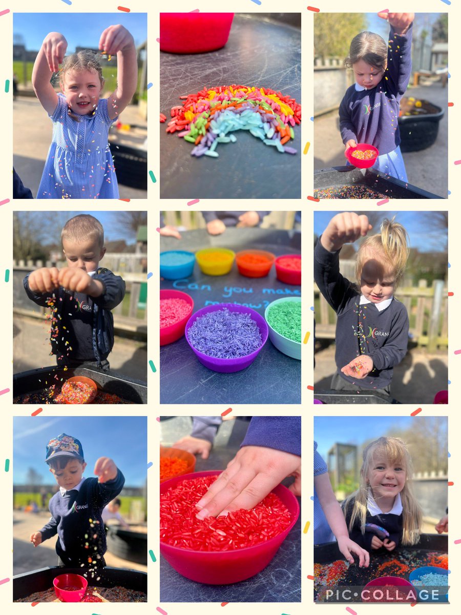 This week Nursery have taken full advantage of the sunshine and enjoyed lots of motor skills activities outdoors 😊☀️🌻🌈