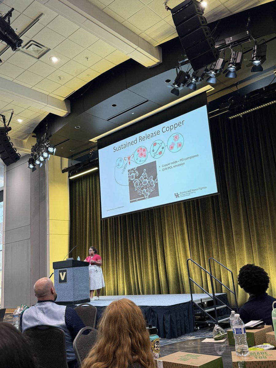 Dr. Givens is kicking off the afternoon with the first microscale talk of the day!