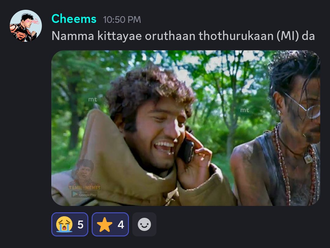 CSK Discord tweet media
