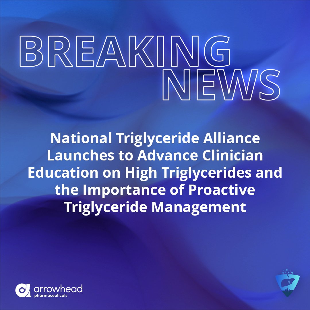 ArrowheadPharma (@arrowheadpharma) on Twitter photo Arrowhead is proud to announce on #NationalTriglyceridesDay that we’re part of the new National Triglycerides Alliance. Together, we’ll work to ensure the treatment of high triglycerides becomes a core tenet of patient care. Learn more: bit.ly/4hRfn8K <a href="/NatTgAlliance/">National Triglyceride Alliance</a> Arrowhead is proud to announce on #NationalTriglyceridesDay that we’re part of the new National Triglycerides Alliance. Together, we’ll work to ensure the treatment of high triglycerides becomes a core tenet of patient care. Learn more: bit.ly/4hRfn8K <a href="/NatTgAlliance/">National Triglyceride Alliance</a>