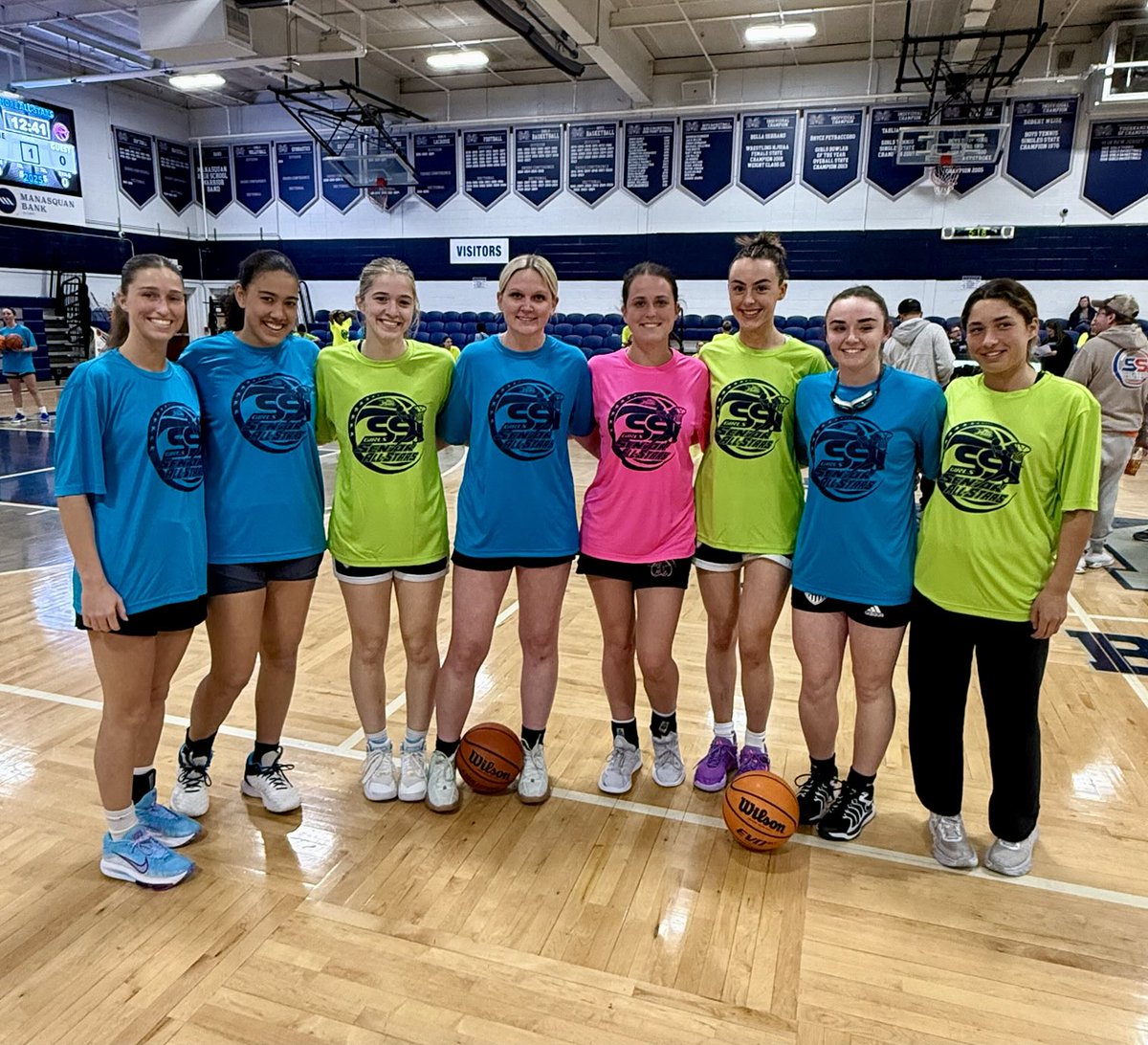 CJ Hawks representing at Shore All Star game! Nice job Ladies!