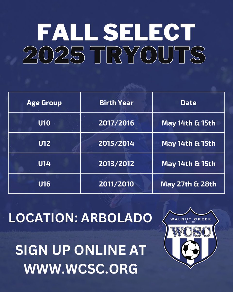 Head to wcsc.org to register today!