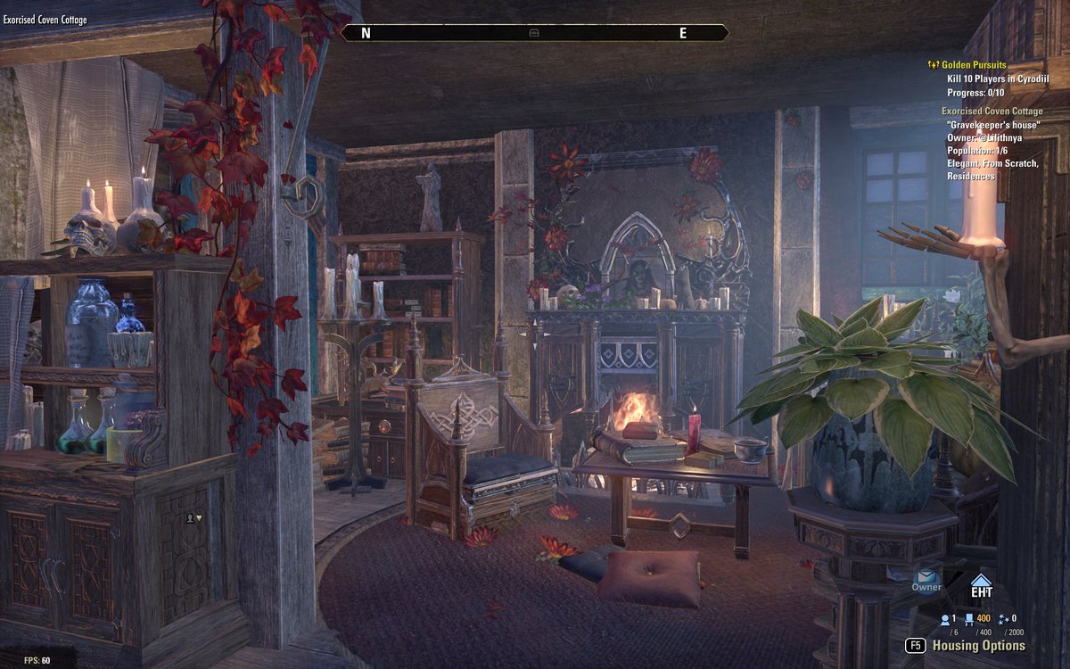 More ooky spooky spoopy by Lilithnya #elderscrollsonline #esohousing