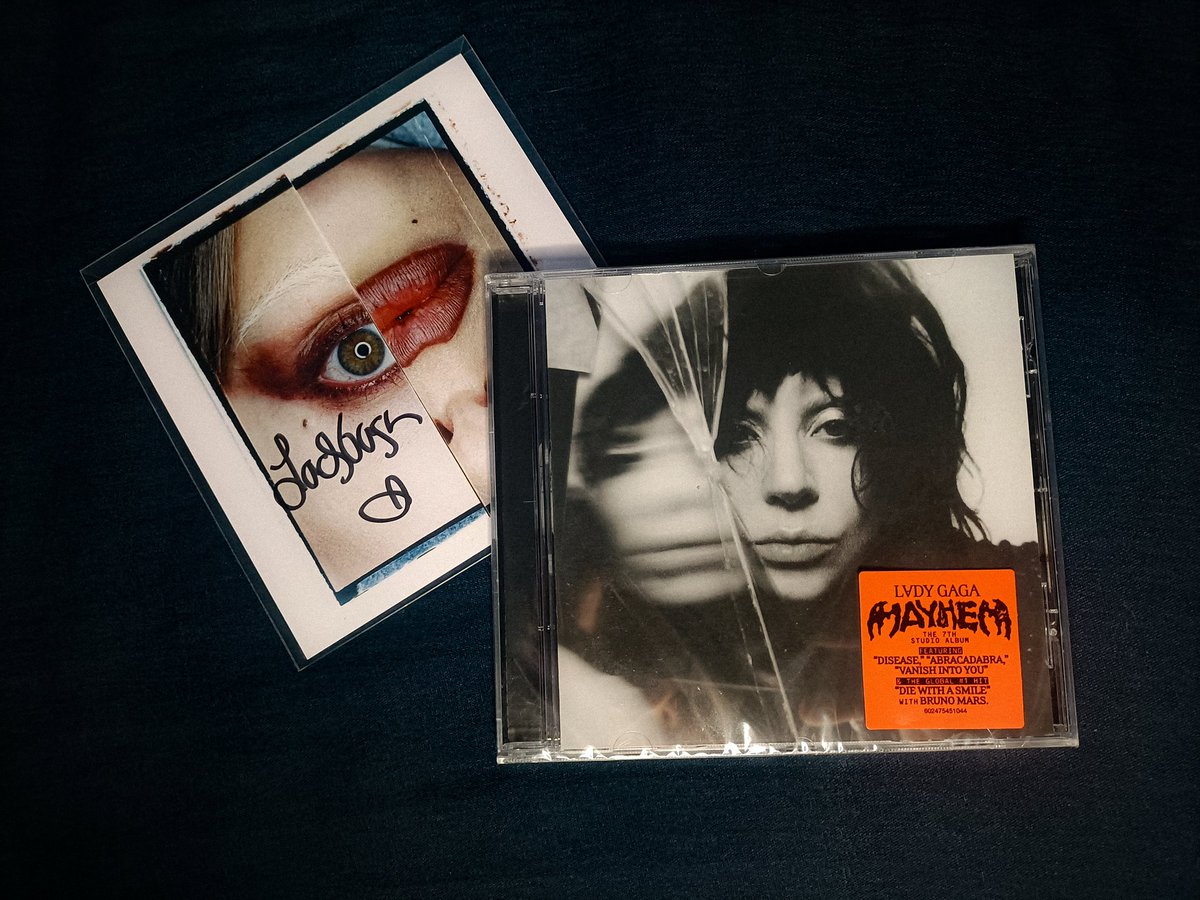 LOCKH∀RT 🇵🇸 (@khageesi) on Twitter photo 🎁CONCOURS🎁
Pour fêter l'anniversaire de Lady Gaga et la sortie de Mayhem, tentez de remporter l'album Mayhem édition standard avec la dédicace de Lady Gaga (format album)
Pour participer :
🩶 Follow : <a href="/khageesi/">LOCKH∀RT 🇵🇸</a>
🔄 Retweet
✍🏼 Commente avec ta chanson favorite de 🎁CONCOURS🎁
Pour fêter l'anniversaire de Lady Gaga et la sortie de Mayhem, tentez de remporter l'album Mayhem édition standard avec la dédicace de Lady Gaga (format album)
Pour participer :
🩶 Follow : <a href="/khageesi/">LOCKH∀RT 🇵🇸</a>
🔄 Retweet
✍🏼 Commente avec ta chanson favorite de