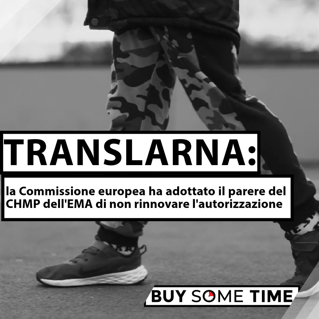 PTC Therapeutics ha annunciato che la Commissione europea ha adottato il parere del Comitato CHMP dell’EMA di non rinnovare l’autorizzazione di Translarna™ (ataluren) per il trattamento della #DMD con mutazione nonsenso &gt;parentproject.it/translarna-un-…