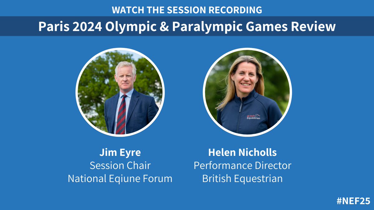 NationalEquineForum (@nateqforum) on Twitter photo The recording of our #NEF25 Paris 2024 Olympic and Paralympic Games Review is available here: youtu.be/lv1gQJEMT1c <a href="/BritEquestrian/">British Equestrian</a> The recording of our #NEF25 Paris 2024 Olympic and Paralympic Games Review is available here: youtu.be/lv1gQJEMT1c <a href="/BritEquestrian/">British Equestrian</a>