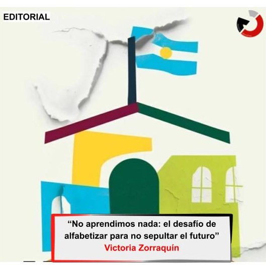 GacetaEduc_Info's tweet image. 📚 Invitamos a leer la nota de opinión “No aprendimos nada: el desafío de alfabetizar para no sepultar el futuro”,  de Victoria Zorraquín
gacetaeducativa.com.ar/no-aprendimos-…
.
#editorial #alfabetizar #comunidadeducativa #educacion #escuelas #docentes #estudiantes