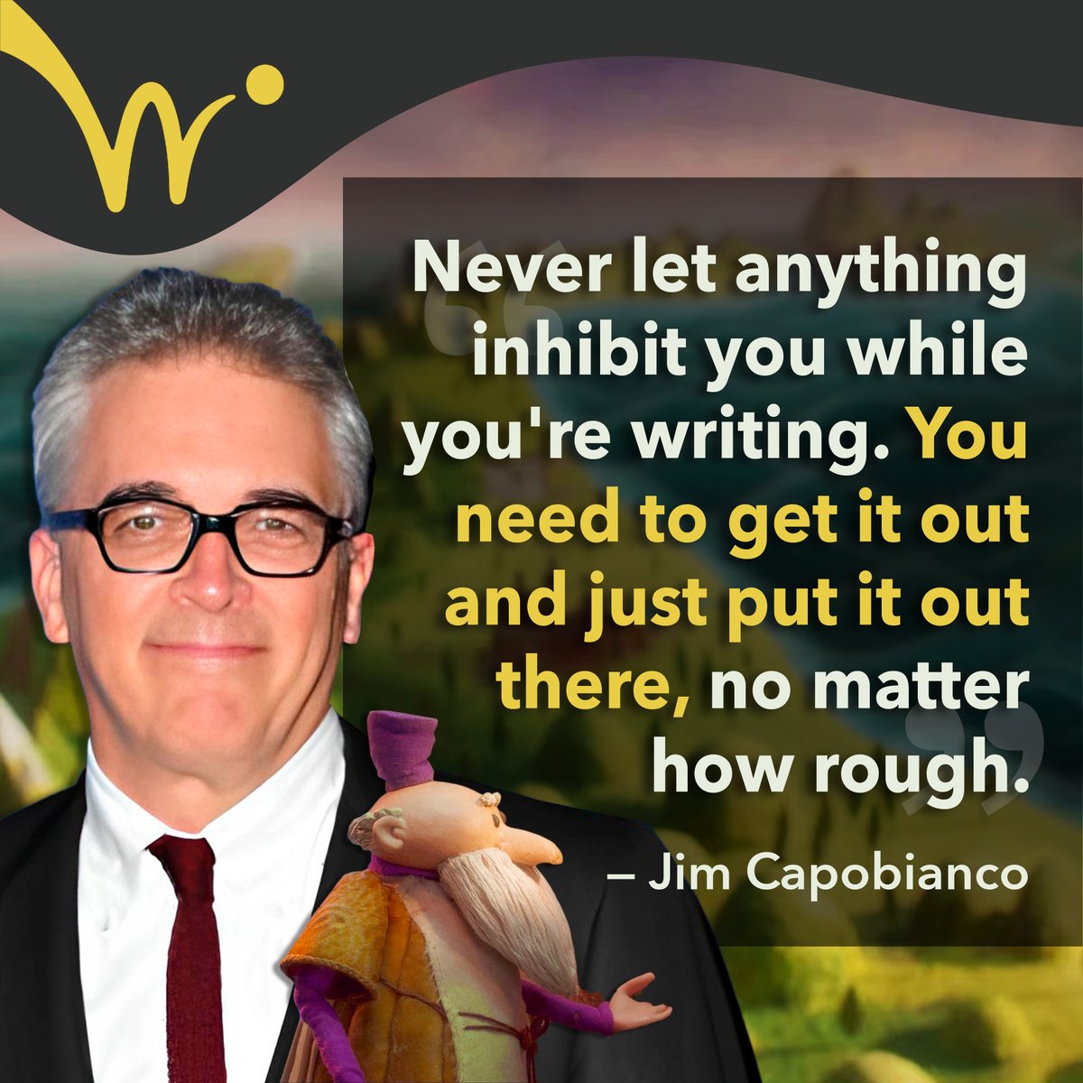 pietroschito's tweet image. Jim Capobianco is a talented animator, director, and screenwriter known for his work on beloved films such as Ratatouille👨🍳 and The Lion King🦁 and the recently released "The Inventor🎨📐#JimCapobianco #TheInventor #WriteForAnimation
We had the opportunity to chat with Jim about…