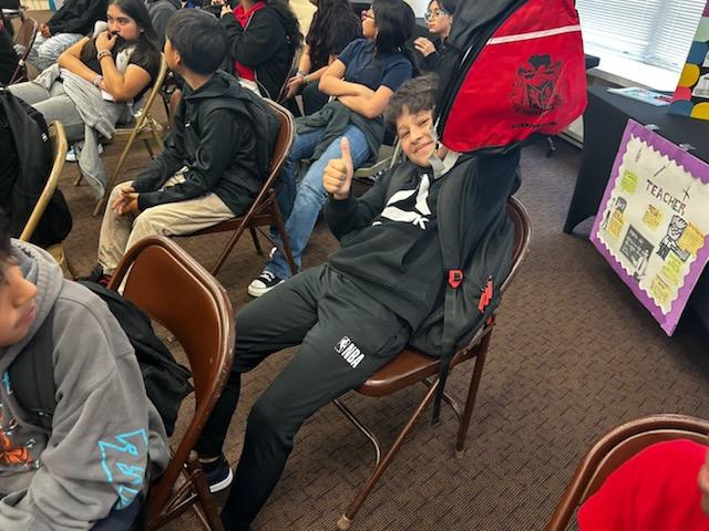 We want to thank our elementary feeder pattern <a href="/rpharris77015/">Roland P. Harris Elementary</a> for inviting <a href="/CornellGray1/">Coach Gray</a> to speak with the 5th Graders for their career day. #THEEAST <a href="/FurrHS/">Furr High School</a> <a href="/HISDAthletics/">Houston ISD Athletics & UIL Academics</a>